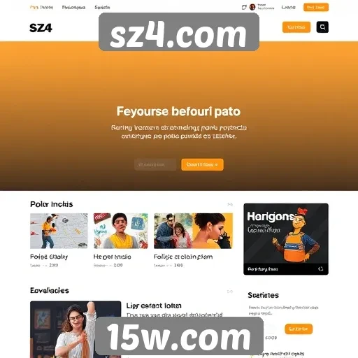 Interface do usuário é atrativa em sz4.com
